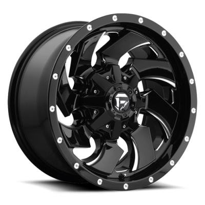 Fuel Wheels D574 Cleaver Black Milled (D574)