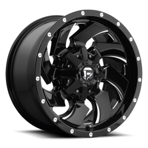 Fuel Wheels D574 Cleaver Black Milled (D574)