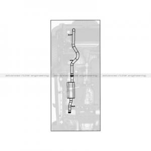 aFe Power Scorpion Exhaust System 2.5 Cat-Back Aluminized (2dr) (49-08041)