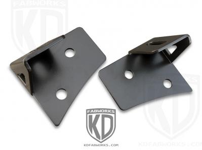 KD Fabworks 07-15 JK Lower A-Pillar Light Mounts (JK-0001)