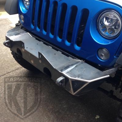 KD Fabworks 07+ JK Front Rock Crawler Bumper (JK-F0716)