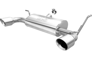 MagnaFlow 07-16 2-4dr JK MF Series 2.5in Axle Back Dual Outlet Polished Tip Stainless Exhaust (15178)