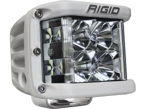 Rigid Industries D-SS White Finish Single LED Light 