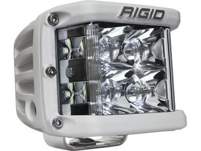 Rigid Industries D-SS White Finish Single LED Light 