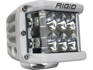 Rigid Industries D-SS White Finish Single LED Light 