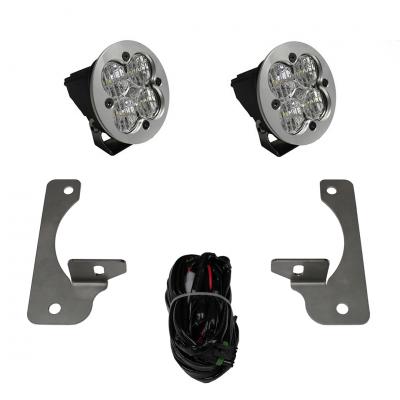 Baja Designs Squadron-R Sport LED JK Rubicon X/10th Anne/Hard Rock Fog Pocket Kit (587523)