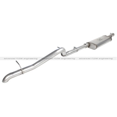 MACH Force-Xp 2.5 Cat-Back Stainless Steel Exhaust System Hi-Tuck RB 12-15 JK V6 3.6L 4Dr (49-46231)