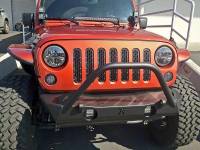 Rigid 2007-2015 Jeep JK Dual D-Series A-Pillar Mount Kit (40335)