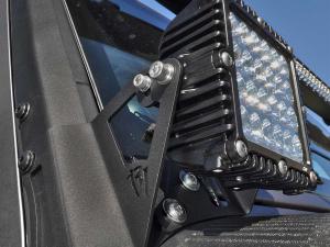 Rigid 2007-2015 Jeep JK Q-Series A-Pillar Mount Kit (46502)