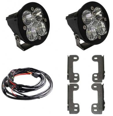 Baja Designs Squadron-R Pro, LED Jeep JK Fog Pocket Kit (59-7503)