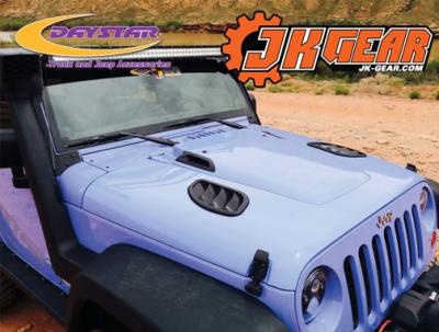 Daystar JK Wrangler 2007-2015 Hood Cowl (KJ71050BK)