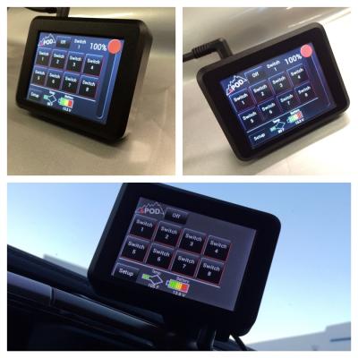 sPOD 07-16 Jeep JK 8 Circuit SE System wTouchscreen (8-700-TS-JK)