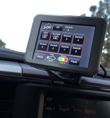 sPOD 07-16 Jeep JK 8 Circuit SE System wTouchscreen (8-700-TS-JK)