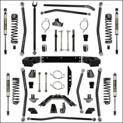 Rock Krawler 4.5 X-Factor Long Arm 3 Stretch - Stage 1 (2dr) (JK45XFLA-3S1)