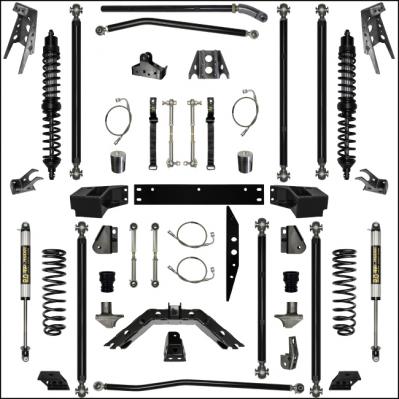 Rock Krawler 4.5 Off Road Pro Coil Over 3 Stretch - Stage 1 (2dr) (JK45CORP-3S1)