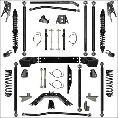 Rock Krawler 4.5 Off Road Pro Coil Over 6 Stretch - Stage 1 (2dr) (JK45CORP-6S1)