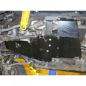 Synergy Jeep JK Standard Skid Plate: Transmission (5710-10-BK)