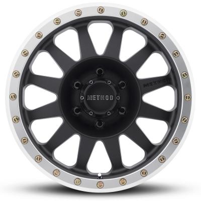 Method Double Standard Matte Black/Machined (MR304B)