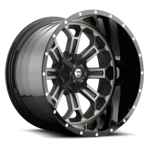 Fuel Wheels D268 Crush Black Mach DDT (D268)