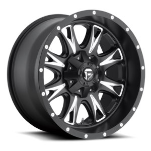 Fuel Wheels D513 Throttle Black Milled (D513)