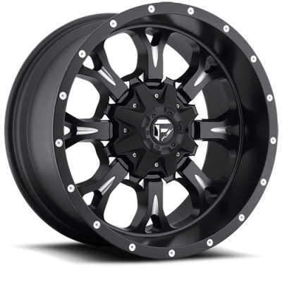 Fuel Wheels D517 Krank Black Milled (D517)