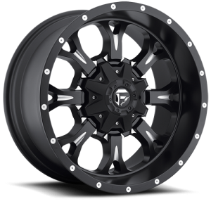 Fuel Wheels D517 Krank Black Milled (D517)